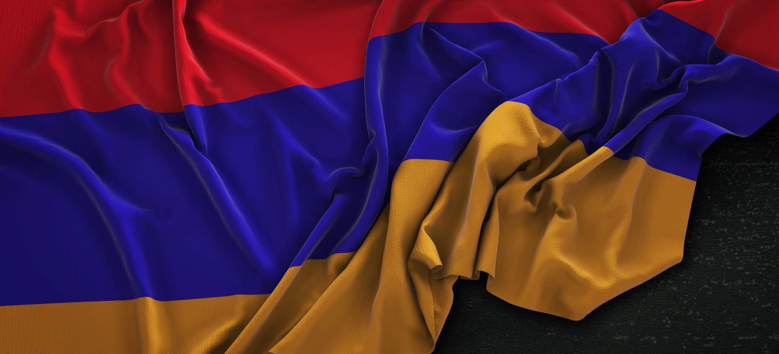 Армянский флаг 3 д